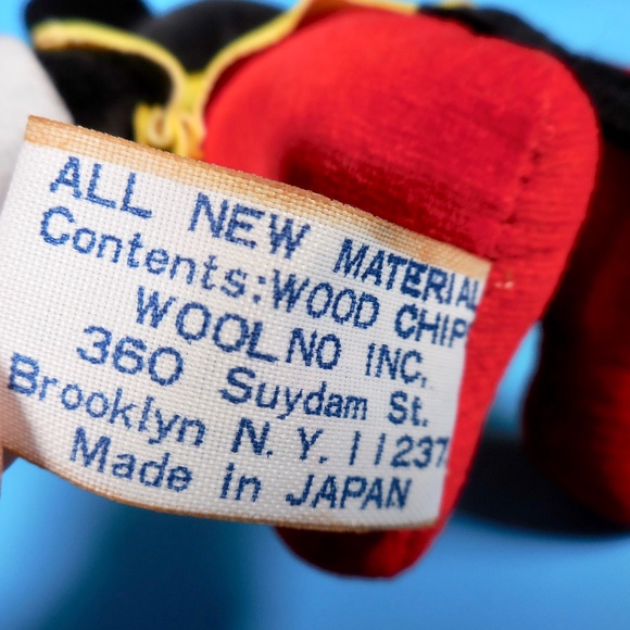 VTG 60s Original Disney Mickey Minnie Mouse Mini Stuffed Toy Disneyland CA MCM - Picture 9 of 13